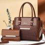 KBW326 2023 Wholesale High Quality Shoulder Tote Bag Large Capacity Crocodile Print Handbag Women