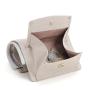 ZF233  Women Wallet Genuine Leather Head Layer Cowhide Anti-theft Brush Vertical Card Bag Short Trifold Money Clip