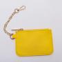 NO MOQ Keyring For Girls Nylon Bags Coin Purses Zipper Nylon Coin Purses Letter Patches Wallet Keychain Key Case Nylon Bags
