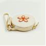 2024 Custom Logo Genuine Leather Mini Round Coin Purse For Women Small Pouch Bag