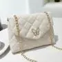 Leisure small square bag 2024 women bag new simple embroidery chain crossbody shoulder bags for women wholesale factory