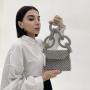 Luxury Fashion Handwoven Small Hand Bags Women Handbags Ladies Beaded Bag Handmade Beads For Bag Making 2024