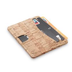 Slim Cork leather wallet eco-friendly natural leather men wallet