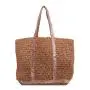 Factory custom natural straw woven  bags 2024 new design Lightweight summer beach bag vacation holiday rattan grass bag