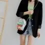 Summer Candy Cartoon Girls Small Chain Purse Handbags Ice Cream PU Leather Ladies Crossbody Bag