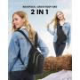 LOVEVOOK New Style Fashion Chest Bag for school travel Hiking Backpacks Crossbody Bag Convertible Outdoor Sling bag for women