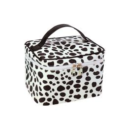 Zipper Travel Large Capacity Cows Printing Waterproof PU Beauty Storage Bag Cosmetic Bags Makeup Bag For Women