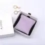 Custom Emboss Leather Flap Earphone Watch Jewelry Packaging Bag Closing Magnet Necklace Bracelet Storage Leather Pouch