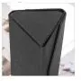 HR241 Leather Triangle Glasses Storage Packaging Box Folding Fashion Sunglasses Ink Glasses Box High grade Folding Handmade Box