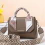 2023 Hot selling fashion design ladies shoulder bags snakeskin pu leather crossbody purse chain handbags for women