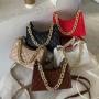 ZR247 French Western-style Bag Texture Cross-body Underarm Bag Korean Version of Ins Net Red Chain Single-shoulder Handbag