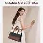 LOVEVOOK Fashion Tote Hand bags PU Leather Crossbody Shoulder Purse Bag Top Handle Satchel Purses and handbags for Women Ladies