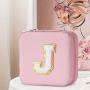 SN055 Travel Jewelry Case for Women Fashion Jewelry Case Organizer Mini Jewelry Travel Case for Girls Necklace Ring Earrings Box