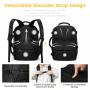 LOVEVOOK Large 30L Waterproof Suitcase Backpacks with 3 Packing Cubes Business College Weekender Overnight Travel Backpack Women