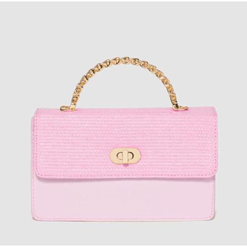 2024 Small Girls Mobile Phone Bag Straw Women's Bag Woven Personalized Flap Sling for  Retro Shoulder Bag Women