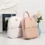 Mini backpack 2024 wholesale pu leather backpacks for women embroidery solid color small ladies shoulder bags
