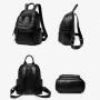 2024 Custom Logo Vegan Leather Backpack Bag For Women Ladies Stylish PU Purse