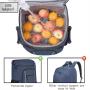 Custom Premium Reusable Leak Proof Large Picnic Camping Hiking Beach PEVA Golf Wine Beer Insulated Cooler Backpack