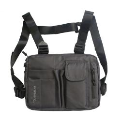 Hands Free tactical chest bag Radio Holster Holder Front Vest Utility Chest Rig Bag for Men Women
