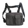 Hands Free tactical chest bag Radio Holster Holder Front Vest Utility Chest Rig Bag for Men Women