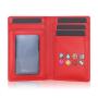 Custom logo wallets Front Pocket Minimalist Leather Slim Wallet RFID Blocking Credit Card Case