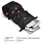 ZWY177 Fashion Simple Men Shoulder Bag Oxford Daily Casual Waterproof Backpack Outdoor Travel Shopping Student Laptop Backpack
