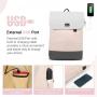 LOVEVOOK wholesale new design hot selling own design portable durable school bag 15.6 inch women laptop backpacks