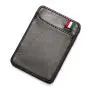 ZHF004 Cross-border PU Men's Creative Magic Wallet Solid Color Women's Card Bag Men's Wallet Spot Wholesale