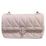 Niche High Sense Chain Women'S 2024 With Ringer Lattice Single Shoulder Crossbody Bag Commuting Armpit Small Square Bag