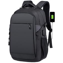 Custom Logo waterproof Men's business school bag mochilas USB new laptop Computer travel backpacks for women