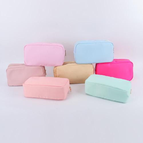 US Warehouse 10 Colors Option S M L XL Nylon Travel Cosmetic Bag Waterproof Makeup Stuff Organizer Pouch Makeup Toiletry Bag