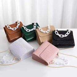 Fashion Alligator Small Zipper Square Bag 2023 New Bag Women's Chain Messenger Handbag Tote Handbag Women Purses And Handbag