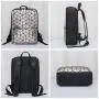 LOVEVOOK ladies backpack school bags geometric backpack large unisex backpack for travel