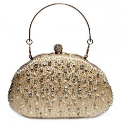 New Arrival Bridal Wedding Elegant Wholesale Fancy Colorful Rhinestones Clutch Bag Handbag Rhinestones Bags For Woman