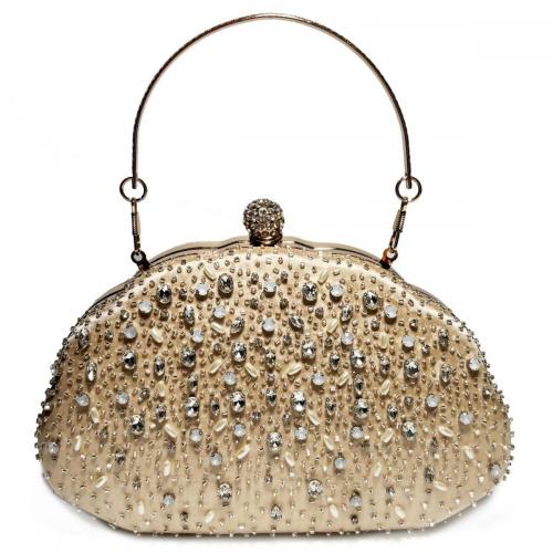 New Arrival Bridal Wedding Elegant Wholesale Fancy Colorful Rhinestones Clutch Bag Handbag Rhinestones Bags For Woman