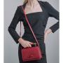 Factory Wholesale Custom Brand Logo Womens Handbag Lichi Flap Pu Leather Vegan Luxury Top Handle Hand Bags Womens Crossbody Bags