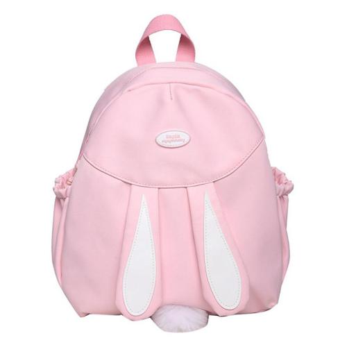 ZWY204 New Cute Rabbit Girl Pendant Shoulder Bag Polyester Lightweight Outdoor Travel Backpack Hot Sale Kids Student Backpack