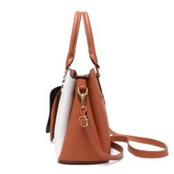 Newest Fashion PU Leather High Quality Hand Bags Set Ladies Trendy Bags  Luxury Women Purses And Handbags