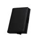 Smart quick card release leather card wallet slim storage aluminum card holder RFID Blocking