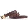 Cinturon De Cuero Wholesale Designer Custom Genuine Crocodile Leather Male Man Casual Dress Trouser Belts Alligator Belt For Men
