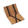 New style leather magic wallet rfid blocking slim money clip wallet elastic band magic wallet