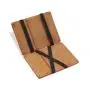 New style leather magic wallet rfid blocking slim money clip wallet elastic band magic wallet