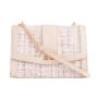 2022 OEM Custom Logo Pink Tweed Ladies Shoulder Bags Classic Women Chain Crossbody bags For Women