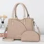 2024 New wholesale luxury leather fashion quilted leather bags set women's large capacity handbags For ladies