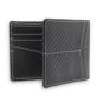 PU Carbon Fiber Wallet Wholesale Men's Bifold RFID Blocking PU Leather Wallet