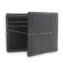 PU Carbon Fiber Wallet Wholesale Men's Bifold RFID Blocking PU Leather Wallet