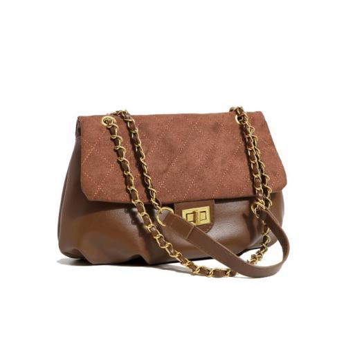 Fashion Cross Body Hand Bags for Women Shopping Purses 2024 Designer Ladies Handbags and Chain Shoulder Bag with Velvet Cover PU