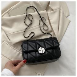 Small Square Para Mujeres Bolso Bolsas Chains Fashion Leather Crossbody Bags For Women Lock Designer Handbag Wholesale CY136