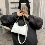 Lattice Popular Style Elegant Chain Pu Leather Bag Women Hand Bags Luxury 20231pu Leather White Shoulder Bag