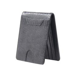 Slim front pocket PU leather card holder wallet new design Lizard pattern leather card holder